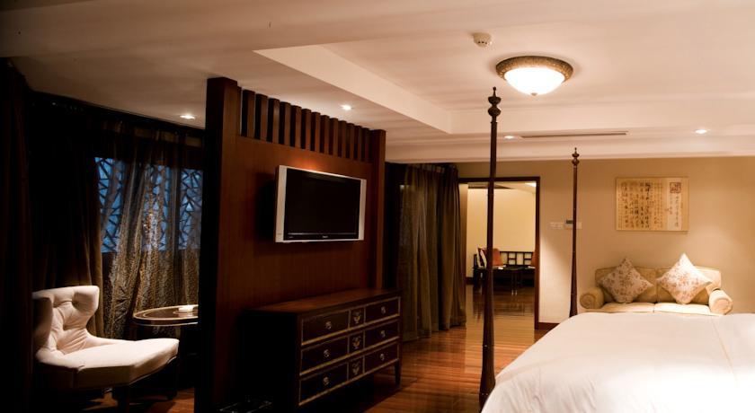 Wuzhen Clubhouse Hotell Jiaxing Rum bild
