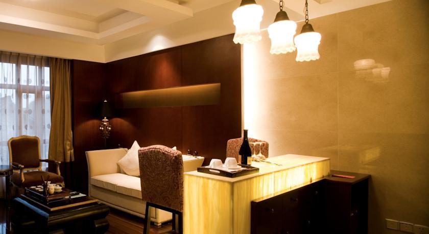 Wuzhen Clubhouse Hotell Jiaxing Rum bild